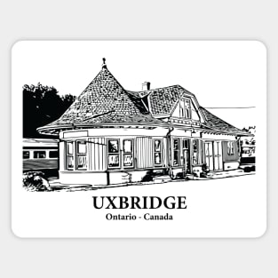 Uxbridge - Ontario Magnet